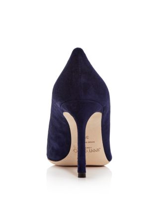 Women's Romy 85 Pointed-Toe Pumps