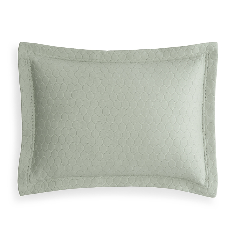 Sferra Favo Boudoir Sham In Seagreen