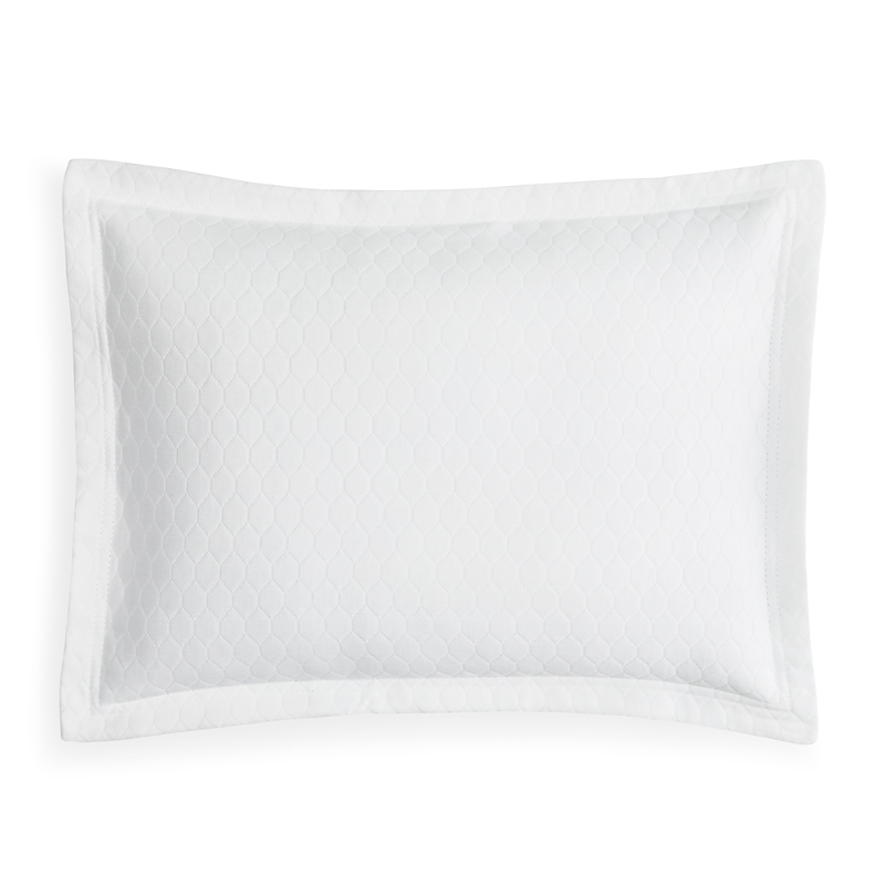 Sferra Favo Boudoir Sham In White