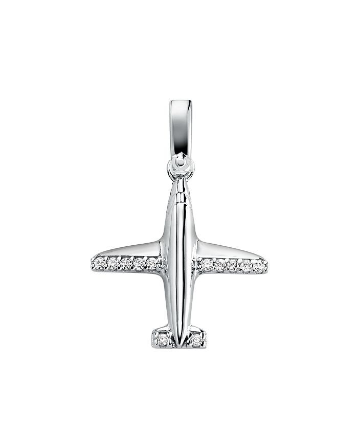 Michael Kors Custom Kors Sterling Silver Airplane Charm