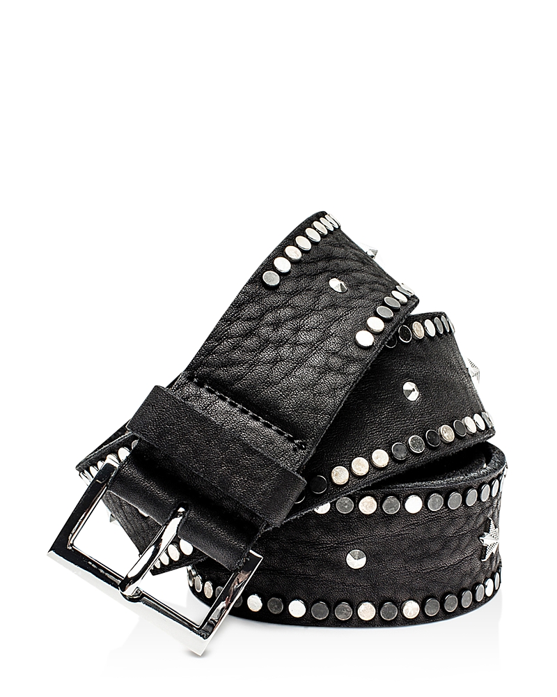 Zadig & Voltaire Women's Starlight Embellished Leather Belt