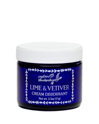 Captain Blankenship - Lime & Vetiver Cream Deodorant