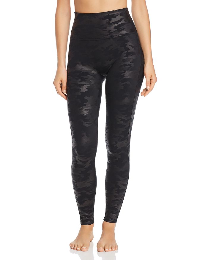 Faux Leather Camo Leggings  International Society of Precision