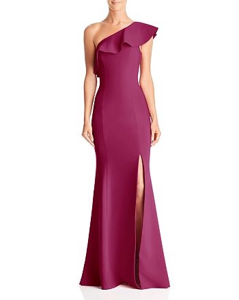 LIKELY Kane One-Shoulder Gown | Bloomingdale's