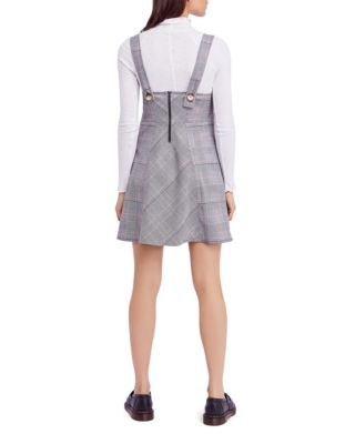 Free People Say No More Plaid Mini Dress | Bloomingdale's Women