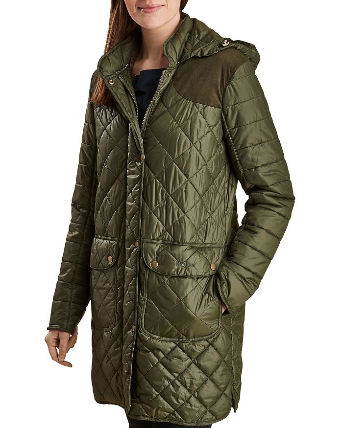 Barbour greenfinch quilted packable coat hot sale
