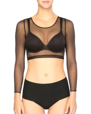 Spanx sheer crop top on sale