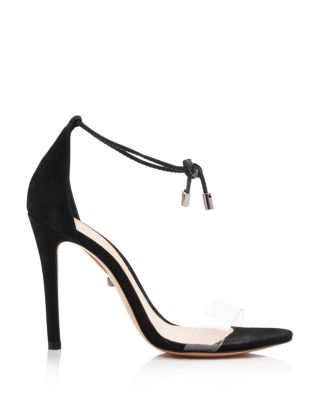 black evening mules
