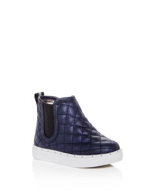 steve madden quilted high top sneaker