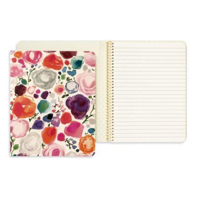 kate spade new york - Floral Concealed Spiral Notebook