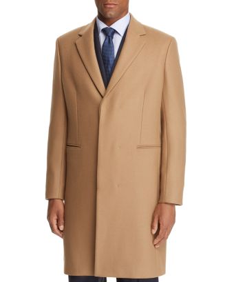 Theory Melton Wool Topcoat | Bloomingdale's