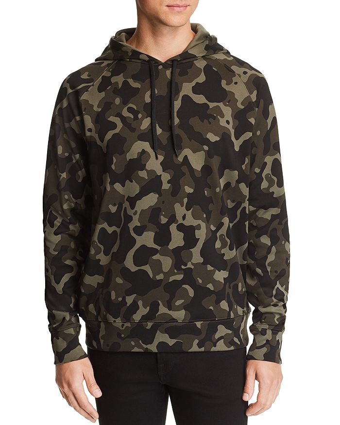 HUGO Dayfun Camouflage-Print Hooded Sweatshirt | Bloomingdale's
