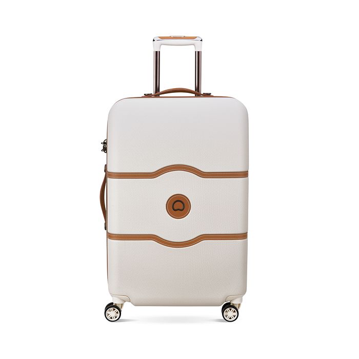Delsey Chatelet Air 24 Expandable Spinner In Champagne