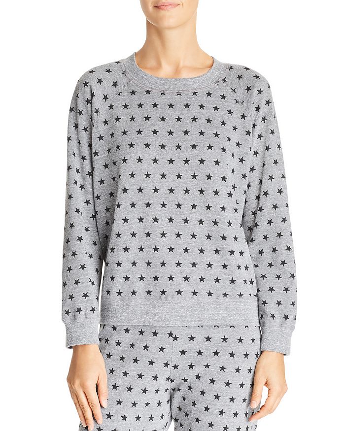 Monrow star sweatshirt on sale