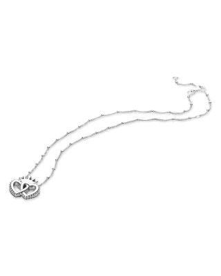 pandora regal hearts necklace