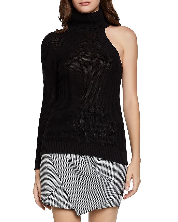 One sleeve turtleneck 2025 sweater