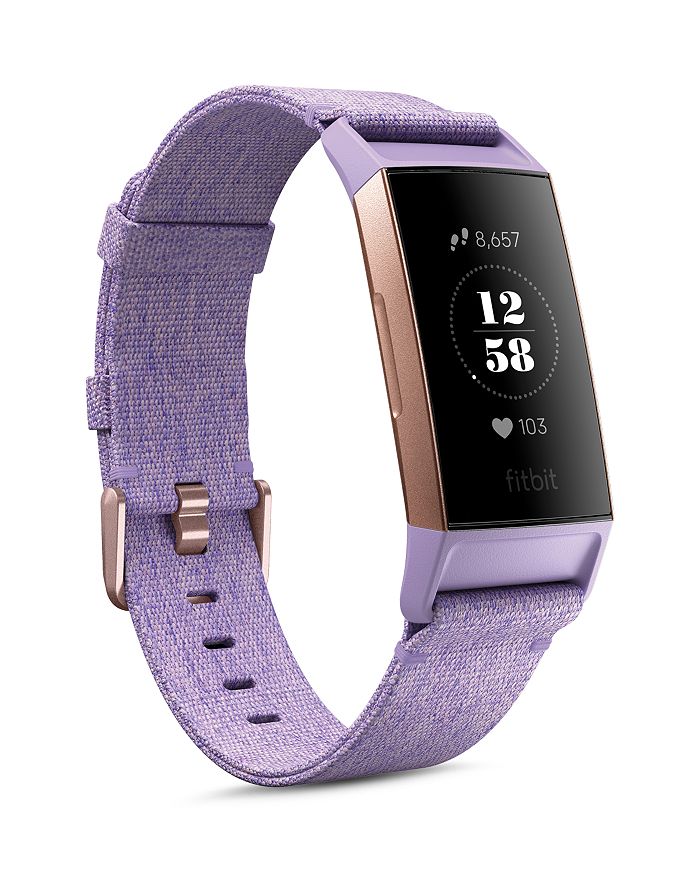 Fitbit Charge 3 Special Edition In Lavender Purple