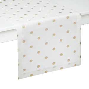 Mode Living Vogue Table Runner, 16 X 108 In Gold