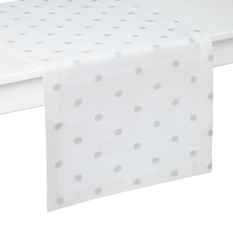 Shop Mode Living Vogue Table Runner, 16 X 90 In Silver