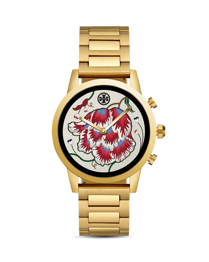 Tory Burch Torytrack Gigi Touchscreen Smart Watch, 40mm In Gold | ModeSens