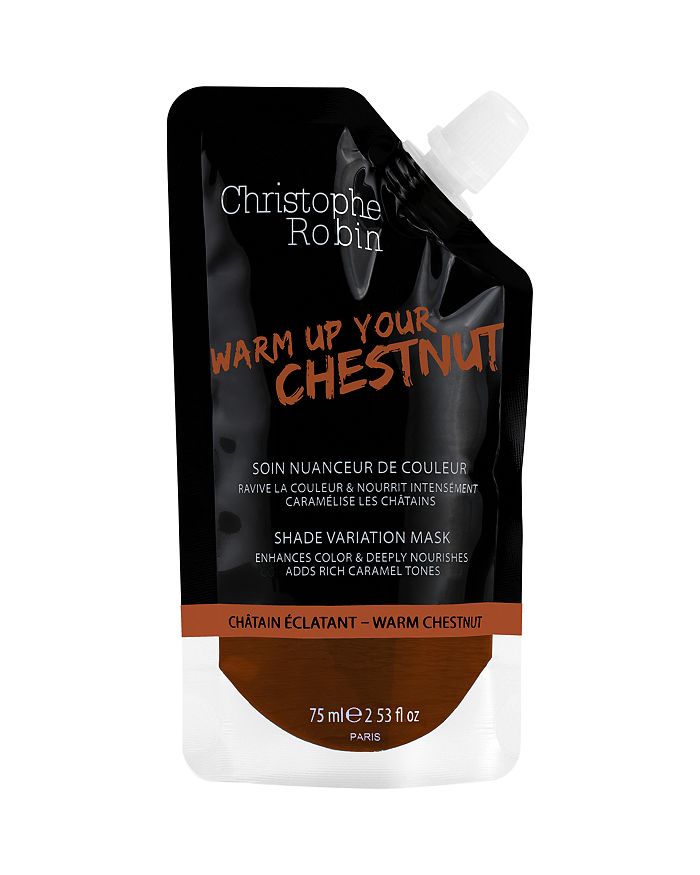 Shop Christophe Robin Shade Variation Mask Packet In Warm Up Your Chesnut