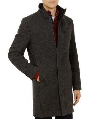 ted baker cheago funnel neck coat