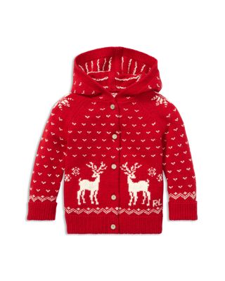 reindeer hooded sweater