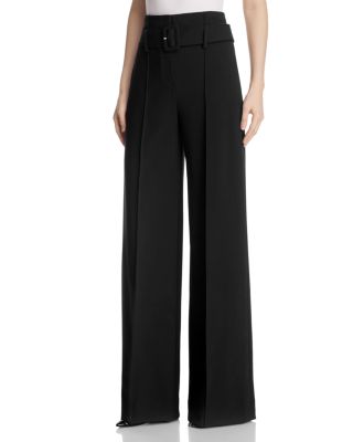 Theory High-Waist Wide-Leg Pants 