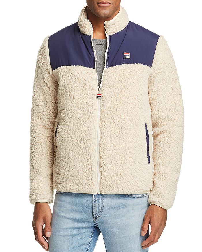 Fila discount shearling jacket