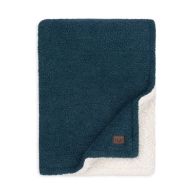 Ugg Ana Throw In Teal Blue