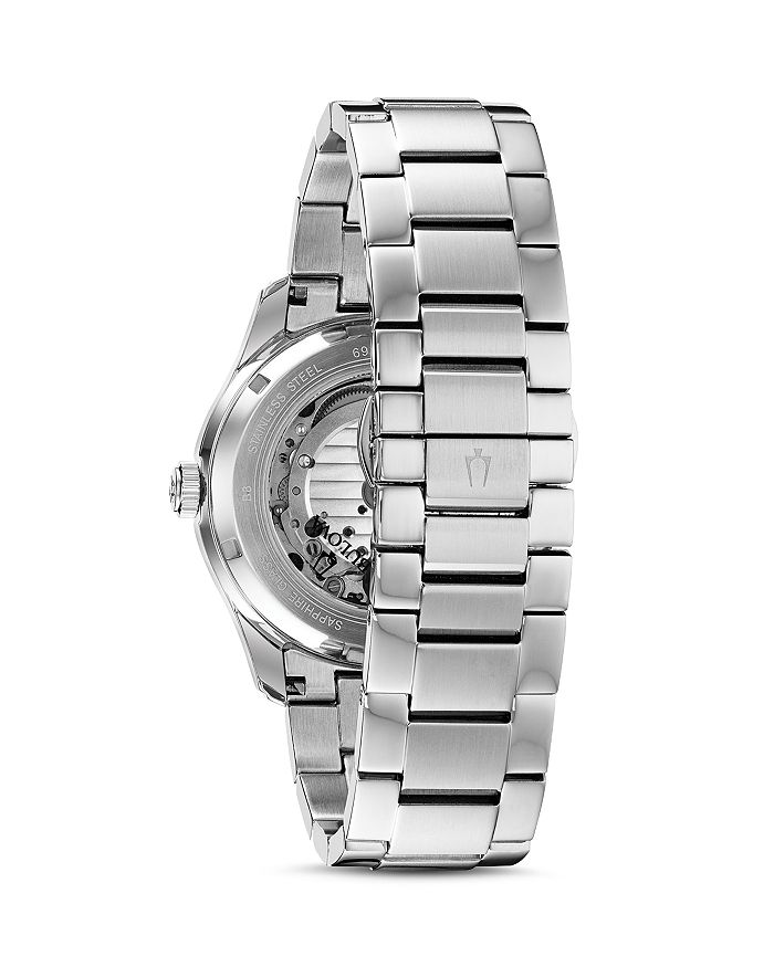 Shop Bulova Classic Wilton Watch, 42mm - 100% Exclusive In Blue/silver
