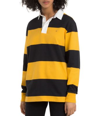 tommy jeans classic rugby shirt