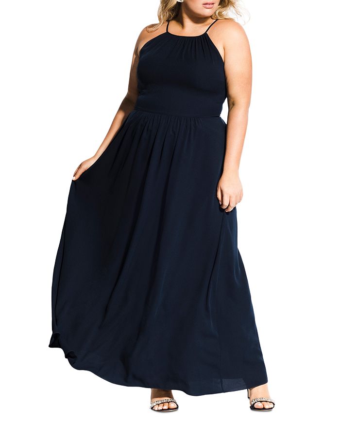 City Chic Plus Devotion Sleeveless Maxi Dress | Bloomingdale's