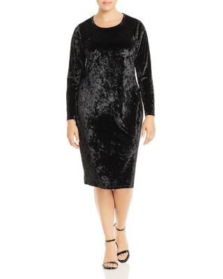 michael kors crushed velvet dress