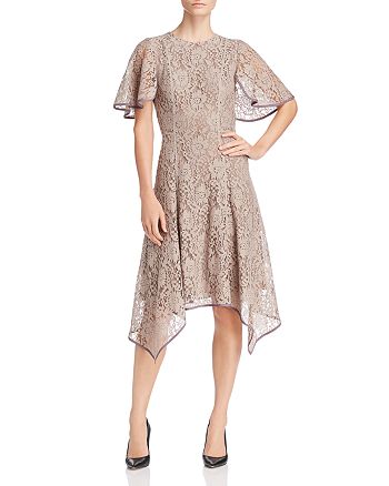 Donna Karan Lace Flutter Dress | Bloomingdale's