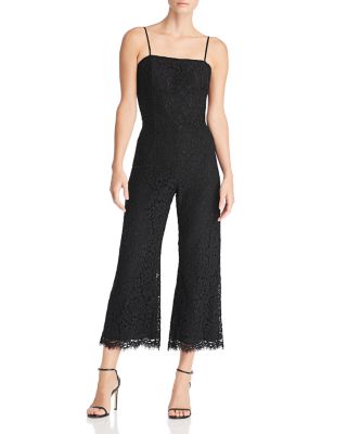 bardot sienna lace jumpsuit