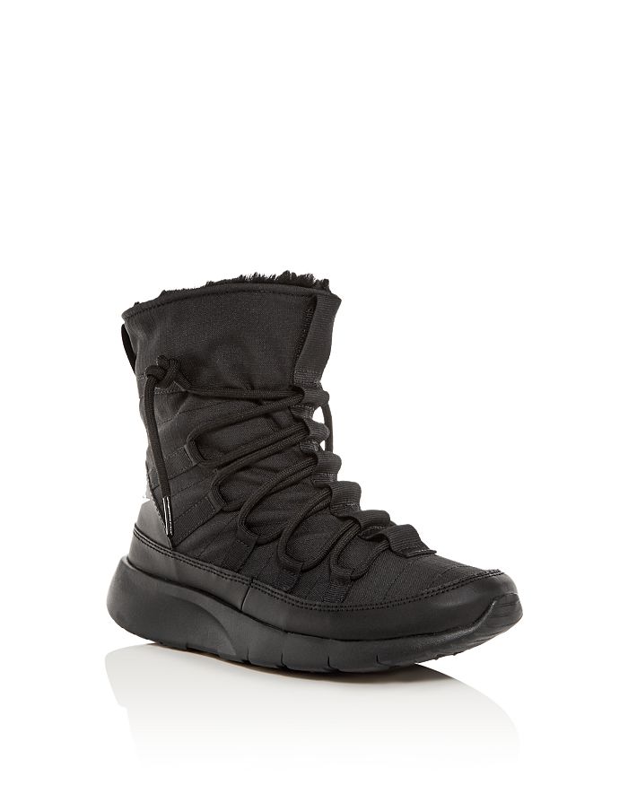 Nike boots with fur online