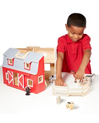 Fold & Go Wooden Barn - Ages 3+