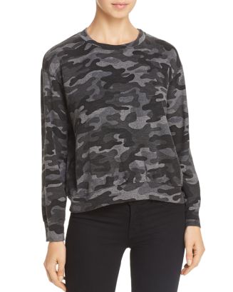 Sundry Camo Sweatshirt Bloomingdale s