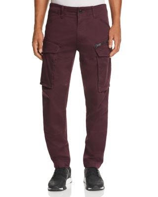 cargo 3d straight tapered pants