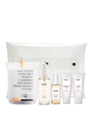 Ouai - Ouai x Aquis Hair Care Gift Set ($98 value)