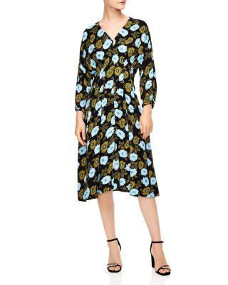 sandro dress bloomingdales