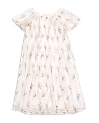 ralph lauren floral crepe dress