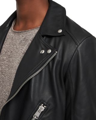 ALLSAINTS Naoki Leather Biker Jacket | Bloomingdale's