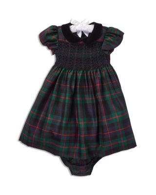 ralph lauren baby girl plaid dress
