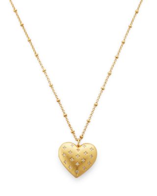 kate spade heart locket necklace