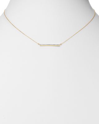 Diamond Bar Necklace - Bloomingdale's