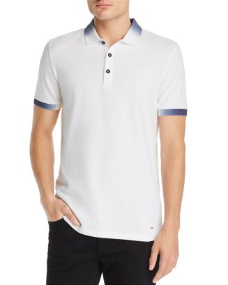 BOSS Gradient-Accented Polo Shirt | Bloomingdale's
