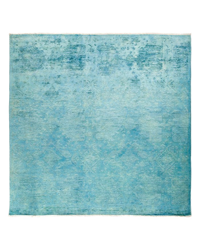 Bloomingdale's Vibrance Yellowstone Hand-knotted Area Rug, 8' 10 X 11' 7 In Blue