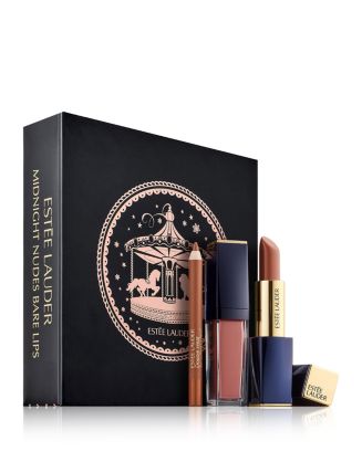 Estée Lauder Midnight Nudes Bare Lips Gift Set ($76 value) | Bloomingdale's